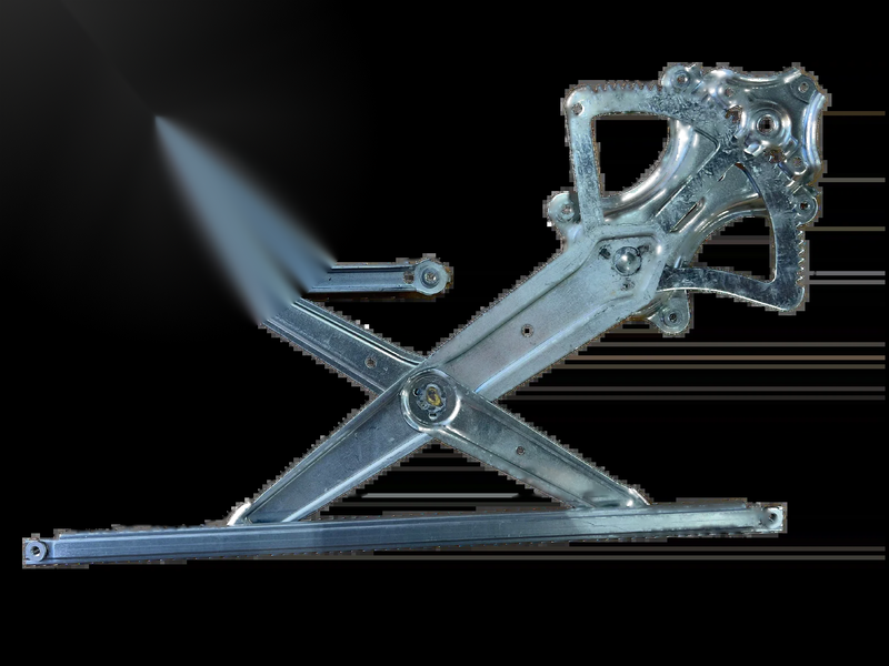 Toyota Landcruiser J200 Front Right Window Regulator W/o Motor (2008–2021)