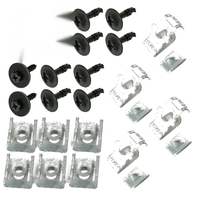 A4 B8 A5 8T 28PCS Undertray Clips Fitting Kit (2008–2016)