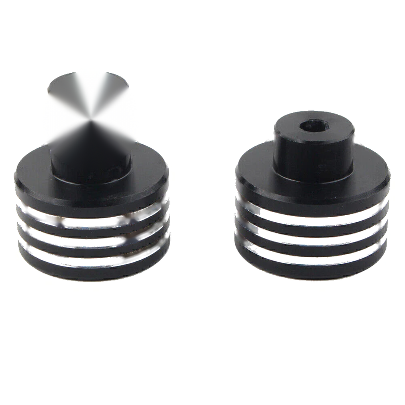 Honda Rebel 500 300 (2017-2019) Black Silver Handle Bar End Plug