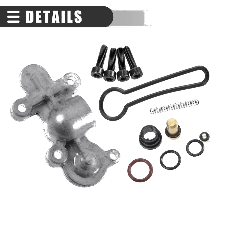 Ford (2003-2007) Silver Black 1 Set Fuel Pressure Regulator Kit