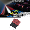 Car Marine Metal Red Circuit Breaker Blade Style Fuse 10A 28V Resettable