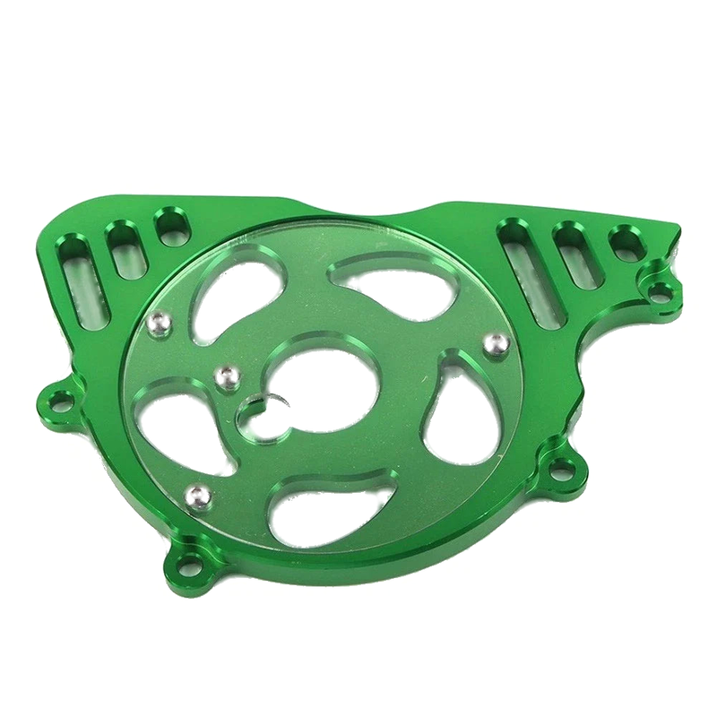 Kawasaki Z1000 Green Aluminum Front Sprocket Chain Guard Cover (2010-2017)