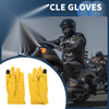 Gloves / XL 24x11.9cm Yellow / Motorcycle Sheep Leather Riding Gloves
