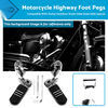 Harley Davidson Street Glide Road Glide Motorcycle Highway Foot Peg Suitable