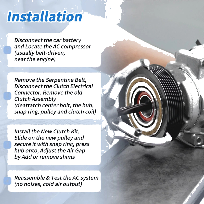 Chevrolet Equinox & GMC Terrain A/C Compressor Clutch Kit