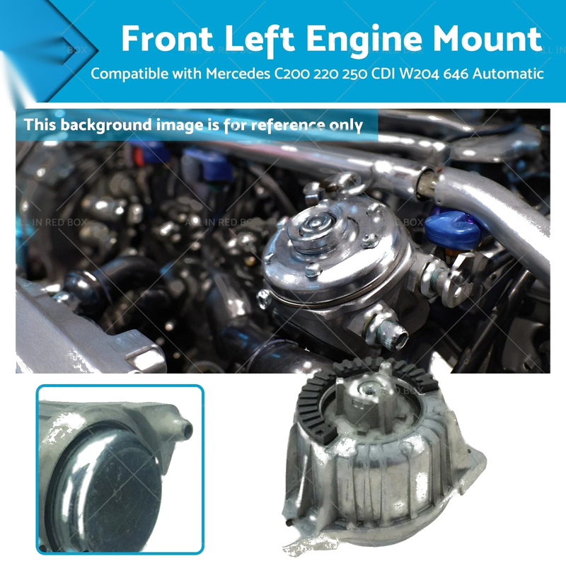 Mercedes C200 C220 CDI W204 Front Left Engine Mount (2007-2015)