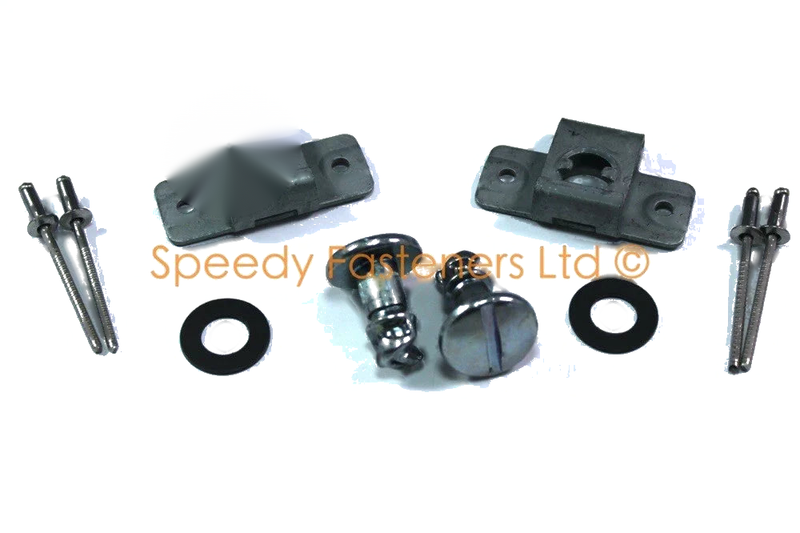 Honda CBR600 RVT1000R Fairing Bolts 2x9x15 Rivets & Clips (2000–2006)