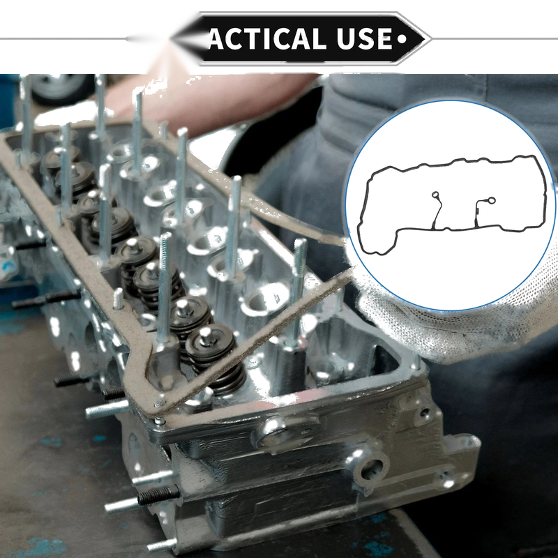 Hyundai Elantra Veloster Kona, Kia Forte Valve Cover Gasket (2011-2023)
