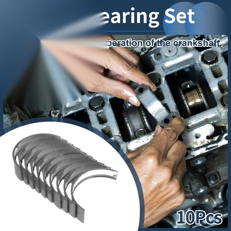 Toyota Corolla Main Bearing Set 10 Pcs (1975–1983)