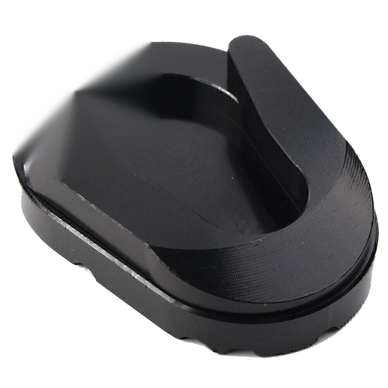 Vespa Sprint Primavera 150 Black Kickstand Enlarge Plate Pad (2013-2020)