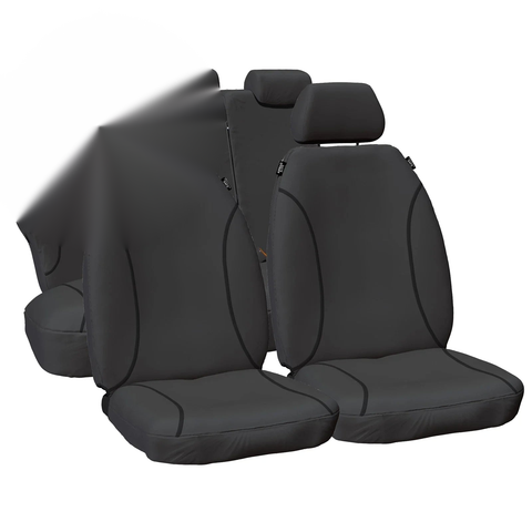 Ford Ranger Grey Canvas Seat Covers (2011-2015)