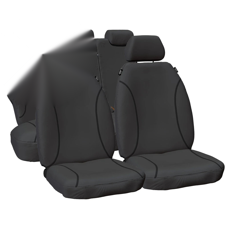 Ford Ranger Grey Canvas Seat Covers (2011-2015)