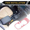 Jeep Wrangler JL JLU (2018-2024) Pink 1 Pc Cup Holder Cover Trim