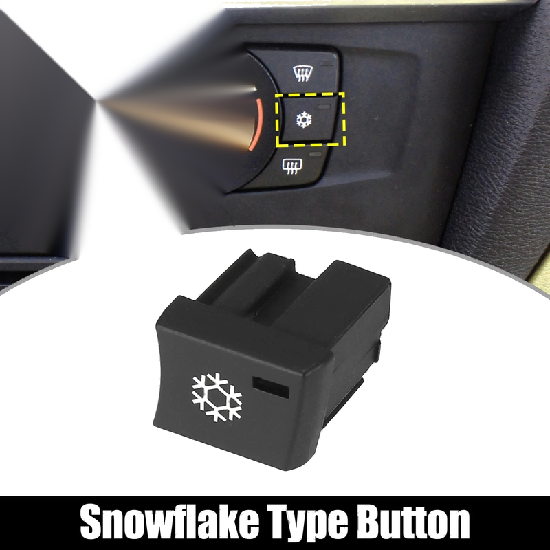 BMW 1 Series X1 Snowflake Type Climate Control Button