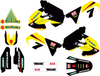 Suzuki RM 125 (1999-2000) Crystal Style Decals Custom Graphics Kit