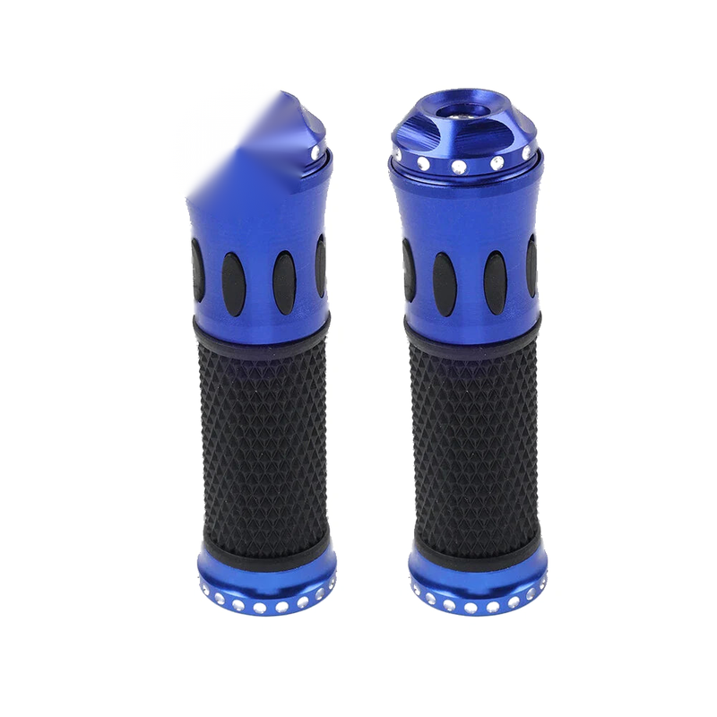 Yamaha, Honda, Suzuki 7/8" Blue Handlebar Grips