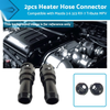 Mazda 3, 6, 323, RX-7, Tribute, MPV Heater Hose Connector (2004-2013)