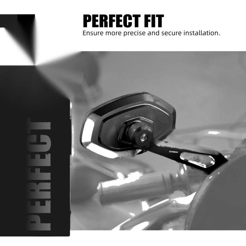 Harley Ultra Limited NICECNC 2 x Rearview Mirrors Aluminum (2014-2024)