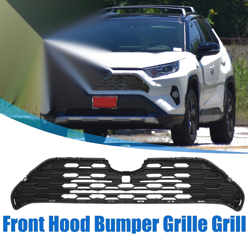 Toyota RAV4 Front Hood Bumper Grille with Camera Hole