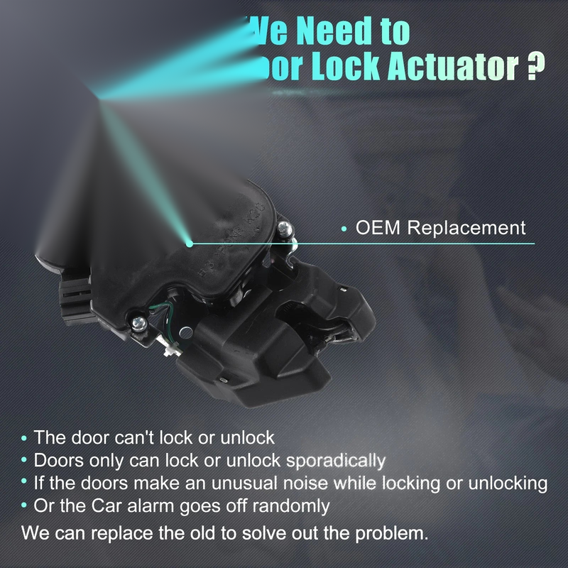 Honda Civic Rear Liftgate Door Lock Actuator Motor (2006-2011)