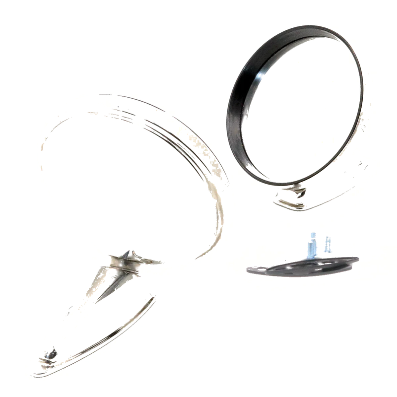 Chrysler Valiant Pacer AP5-CL Stainless Mirror
