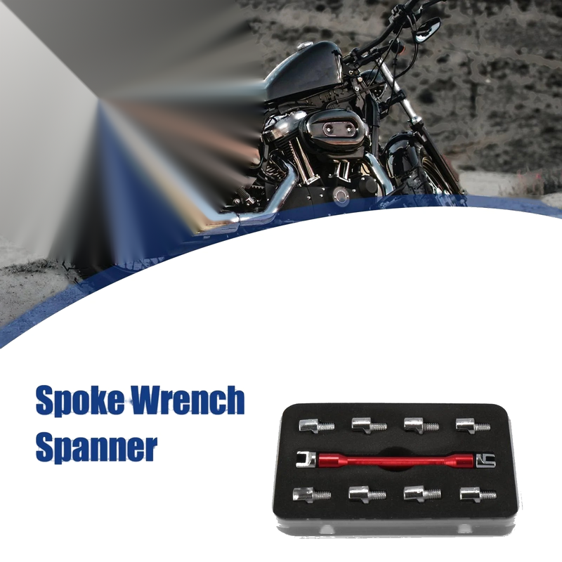 5.0-6.8 Wheel Spoke Wrench CNC Spanner Universal Motorcycle