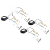 Honda V45 Magna VF750S VF750F Carburetor Repair Kit (1982-1986)