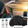 Harley Iron 883 Sportster Cruisers Black Motorcycle Cover Waterproof