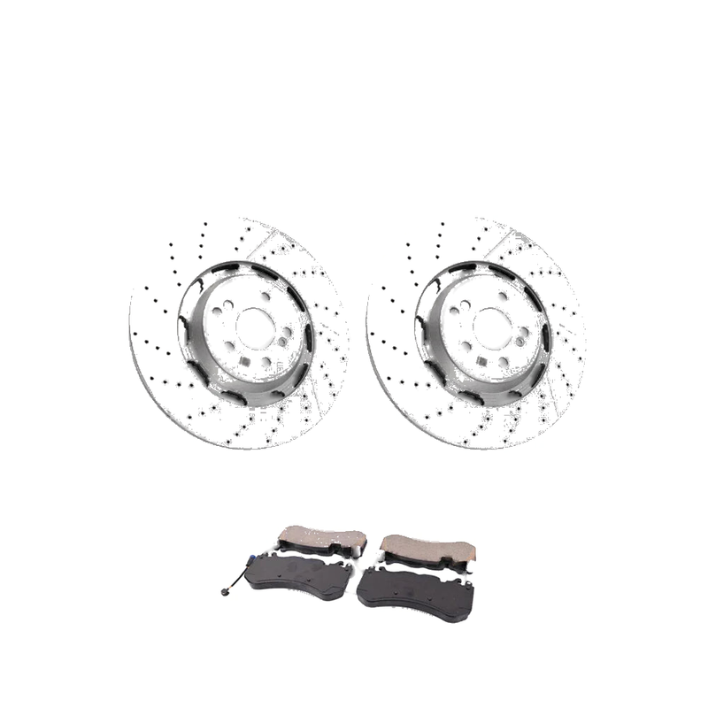 Mercedes-Benz W222 S63 / S65 AMG Front Brake Rotors & Pads (2014–2020)