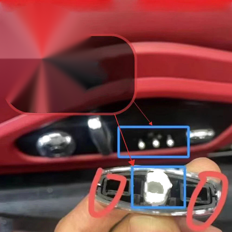 Porsche Taycan Seat Adjustment Switch Control Button (2020–2023)