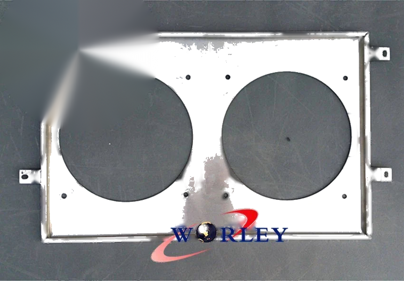 Chevy Impala, El Camino Aluminum Shroud & Fans (1963-1968)