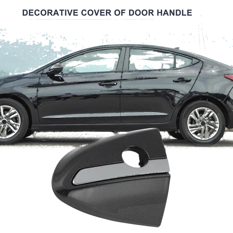 Toyota Corolla Lock Cylinder Cover Left Door Handle Gray (2014–2018)