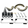 Suzuki QuadRunner 250 Brake Shoes Springs Pins (1987–2002)