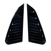 Subaru Impreza WRX Gloss Black Rear Window Louvers (2011-2014)