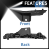 BMW M550i xDrive 1x Left Front Bumper Retainer Bracket (2018-2022)