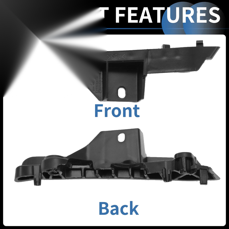 BMW M550i xDrive 1x Left Front Bumper Retainer Bracket (2018-2022)