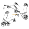 Kawasaki Ninja ZX-6R ZX-9R ZZR600 Footrest Footpeg Brackets (1998–2008)