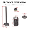 Polaris Big Boss 500 Exhaust Intake Valve Gasket Kit