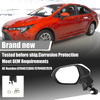 Toyota Corolla Left Side Door Mirror Assembly White (2020-2022)