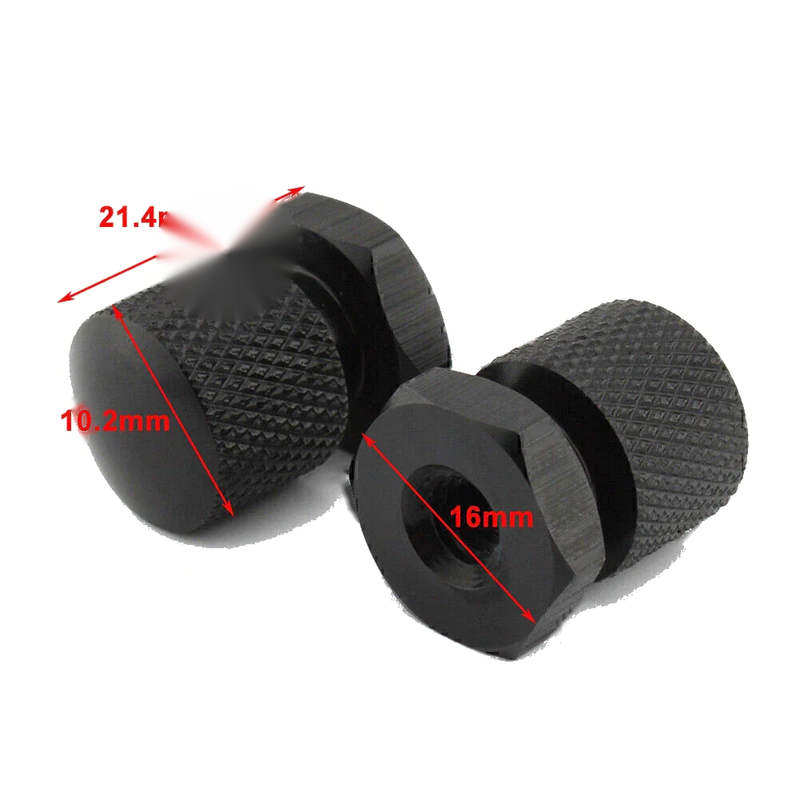 Harley Touring Softail Street Glide Solo Seat 1/4"-20 Thread Nuts