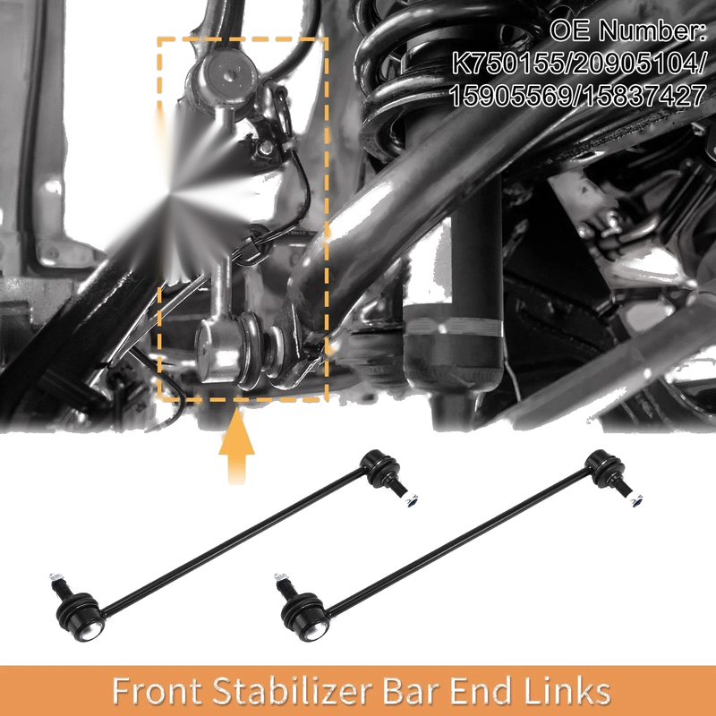 GMC Acadia Front Stabiliser Sway Bar Link with Bushing