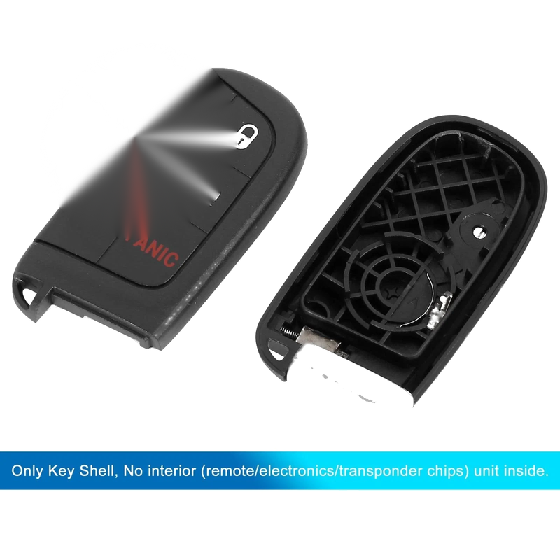 Dodge Journey 4 Key Button Car Key Fob Shell Case (2011-2020)