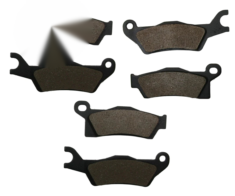 Front Rear Severe Duty Brake Pads / 2 x / Can-Am Outlander 800R (2013–2013)