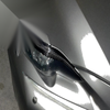 Lexus IS300 Black Headlight Eyelid Covers (2013-2016)