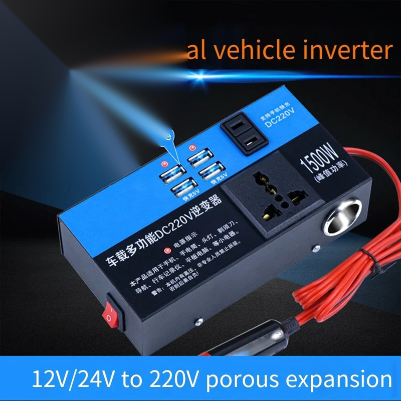 Cars 12V 24V Car Converter with Intelligent Voltage Detection LCD Display