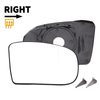 Mercedes S-CLASS W220 Right Side Heated White Mirror Glass (1999-2003)