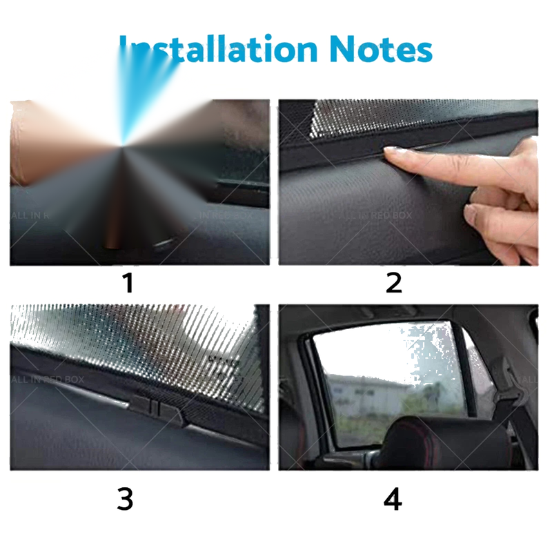 LDV T60 Ute (2017-2024) UVA & UVB Protection Magnetic Sun Blind Mesh