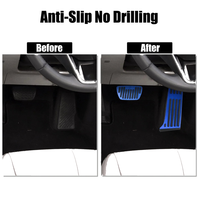 Toyota Blue Anti-Slip Brake & Gas Pedal Covers