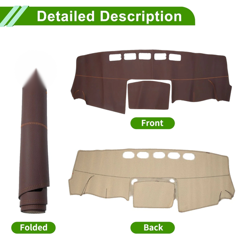 Nissan NV200 (2010-2016) - Brown Carpet Dashboard Cover Mat