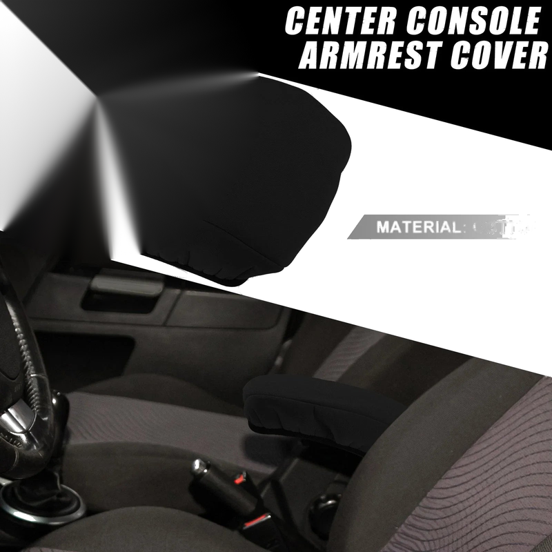 Ford Fusion (2017-2020) Black Car Center Console Armrest Cover